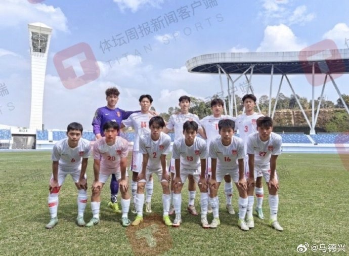 邓捷夫、贾伟伟各入一球，U17国少0-2不敌07年龄段精英训练营